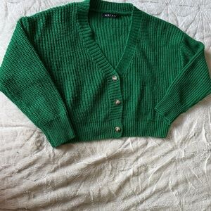 Motel Rocks Emerald Cardigan Sweater excellent condition